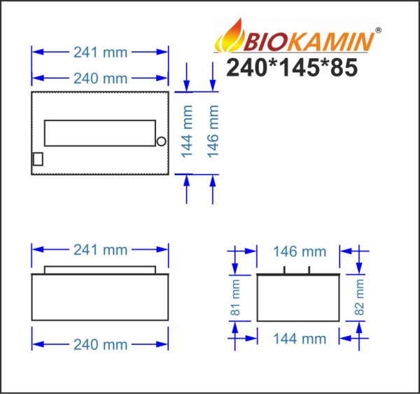 Gőzkandalló 241 3D mélység 146mm 1 szín Alapmodell 1